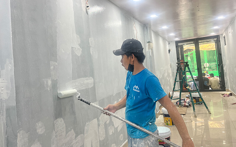 Giá sơn tường theo m2: Tổng quan về chi phí sơn tường